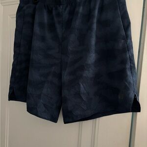 Russell Athletic Navy Camo Performance Shorts